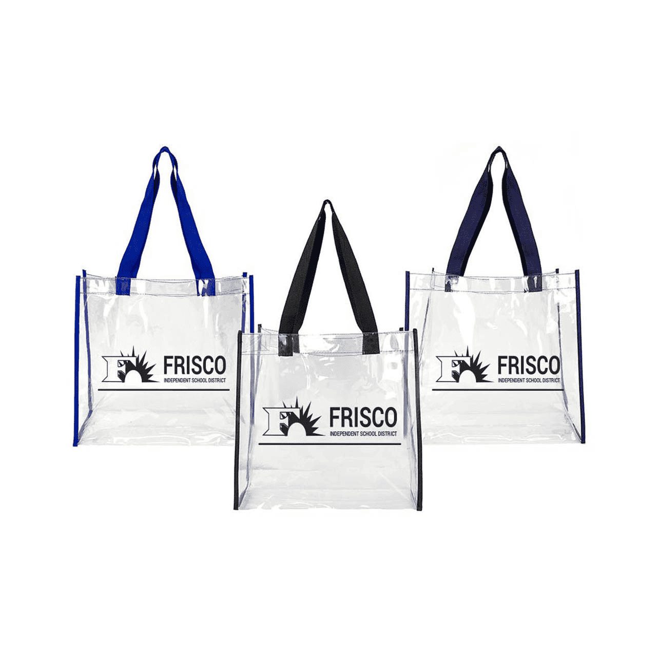 Custom Design Clear Tote Bag โ full-bleed custom artwork