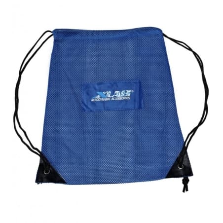 Custom Logo Mesh Cinch Bag โ polyester mesh drawstring in team colors